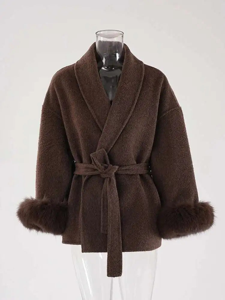 Elegant Lady Overcoat