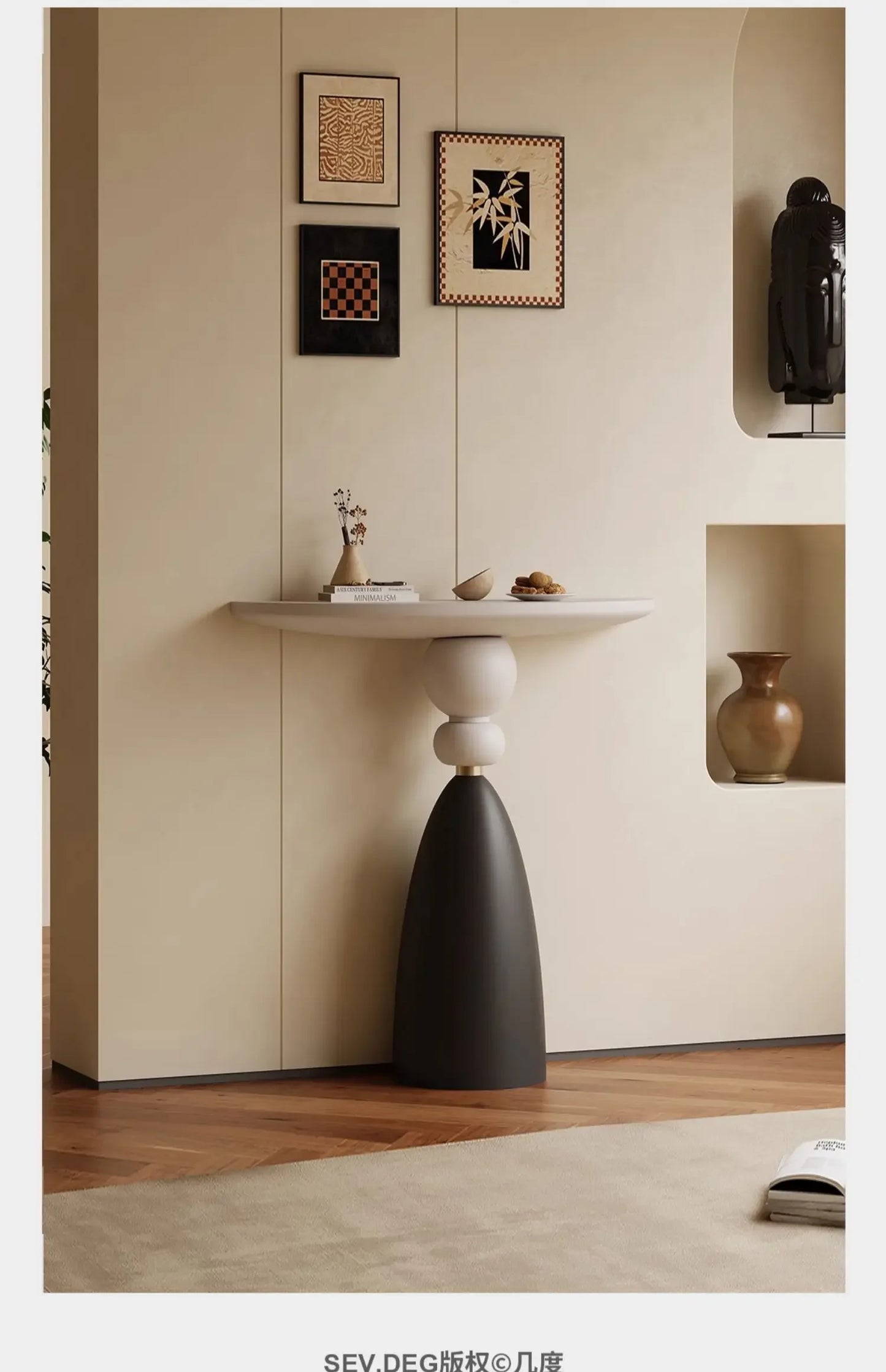 Luxury Feel Corner Table Simple Living Room Hallway Entrance Console Tables Modern Style Consolle ingresso Home Furniture