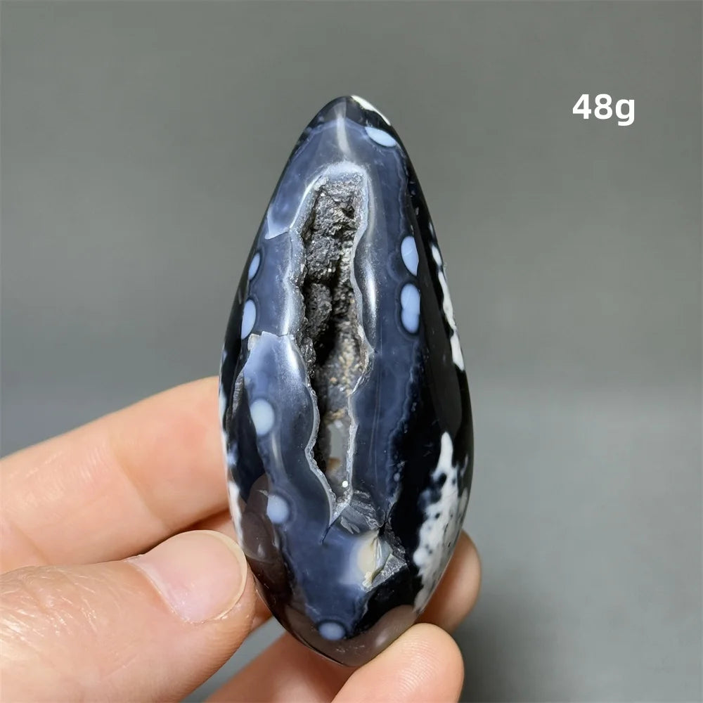 Healing Energy Natural Black Gemstone