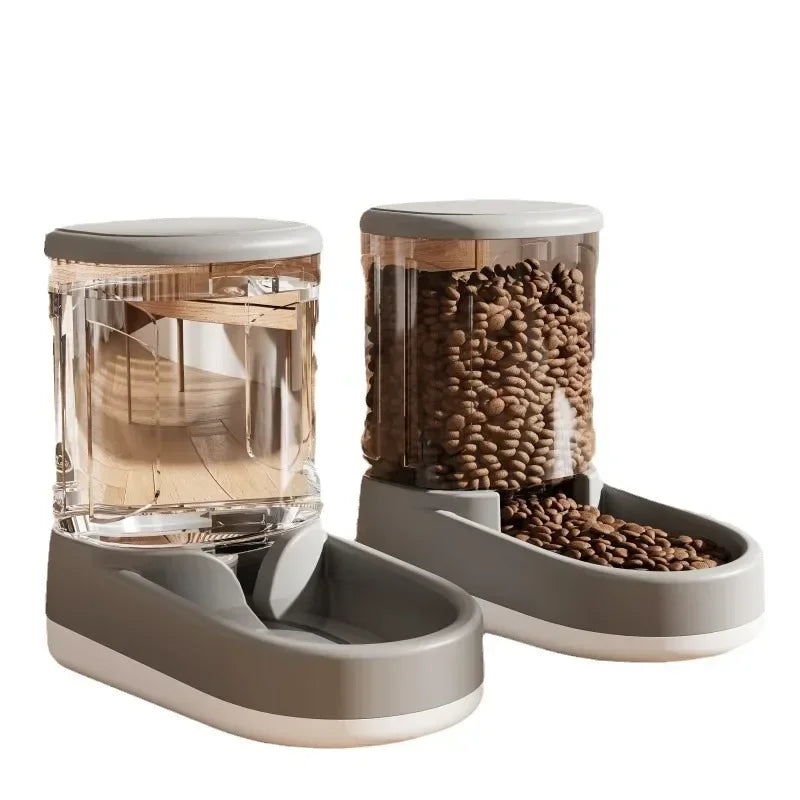 Automatic Pet Water Dispenser for Cats & Dogs – Flowing Water Feeder Without Electricity, Gravity-Fed Drinking Bowl, Large Capacity, Easy to Clean Pet Supplies