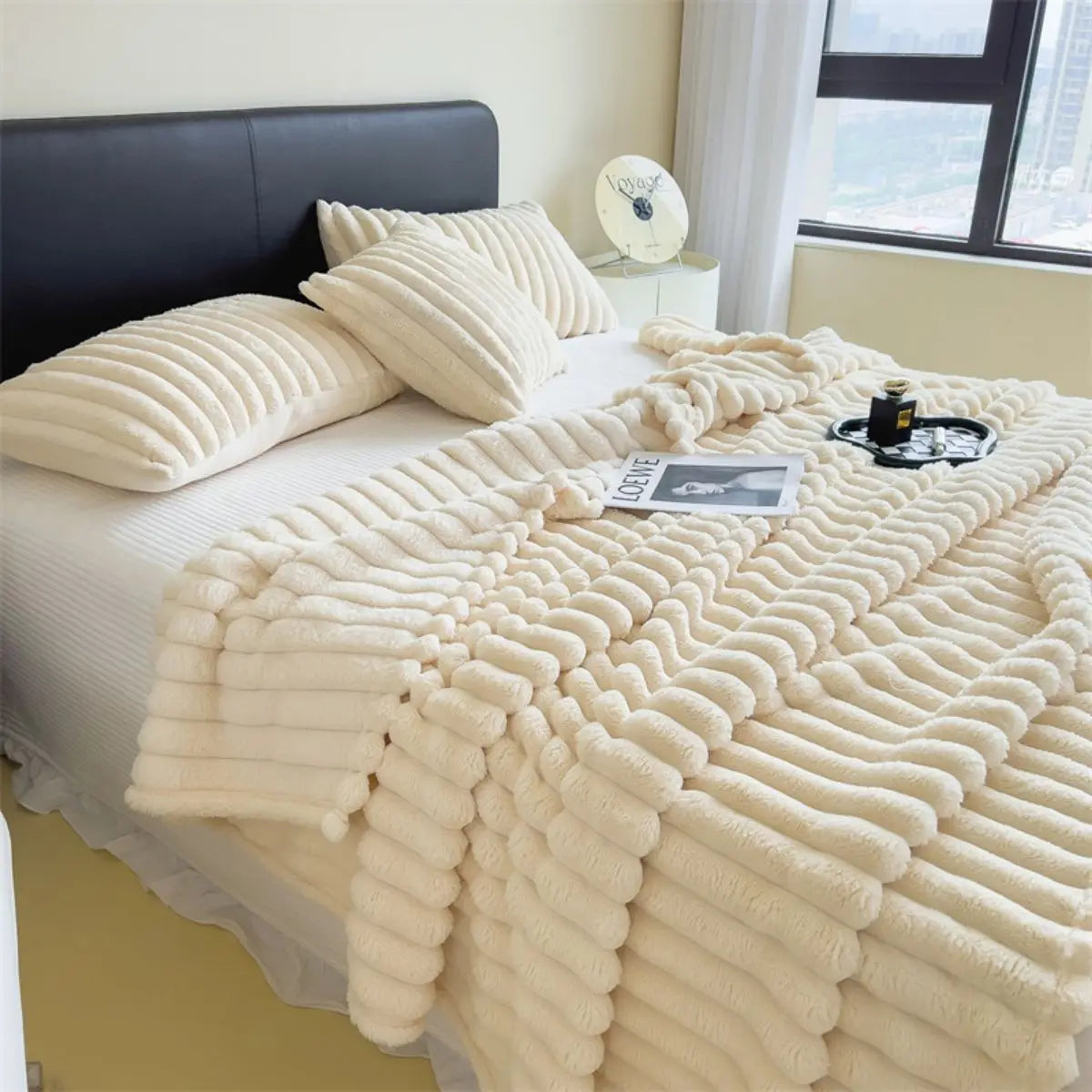 Striped Multi-functional Blanket