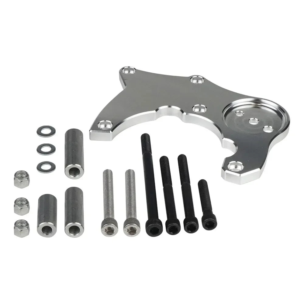 LS R4 AC Compressor Bracket Accessories ForTruck Or Suv Vortec Engines For Chevy GMC 1999-2013 LS LQ LS2 LS3 LS6 Silver