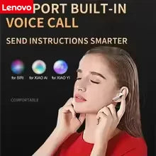 Lenovo Wireless Earphones J18 In Ear TWS Bluetooth Ture Sport Headphones HiFI Stereo Game Waterproof Headset With Microphone