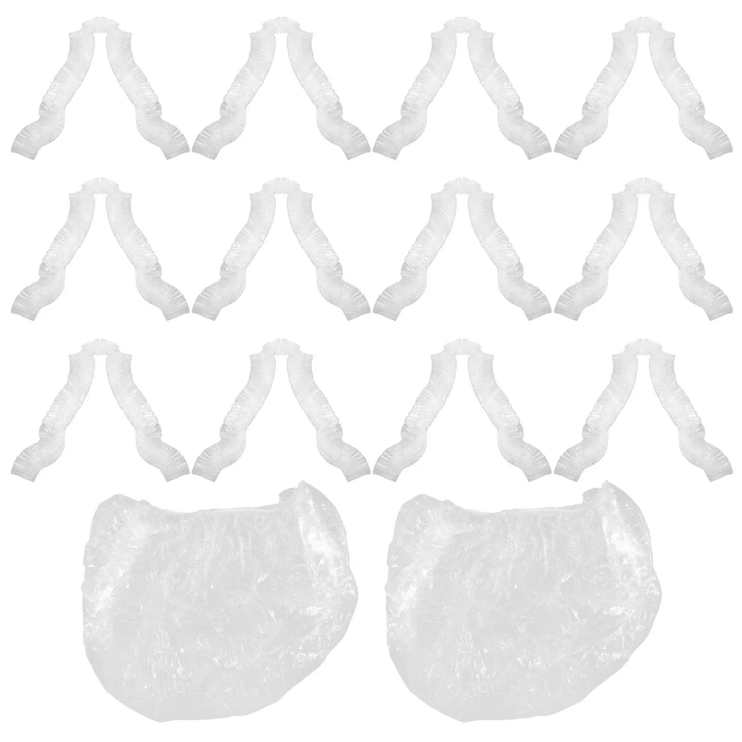 50Pcs Thick Foot Soak Bags Disposable Foot Bath Liners For Salon Foot Tub Covers Home Use Leakproof Foot Soaking Basins Durable