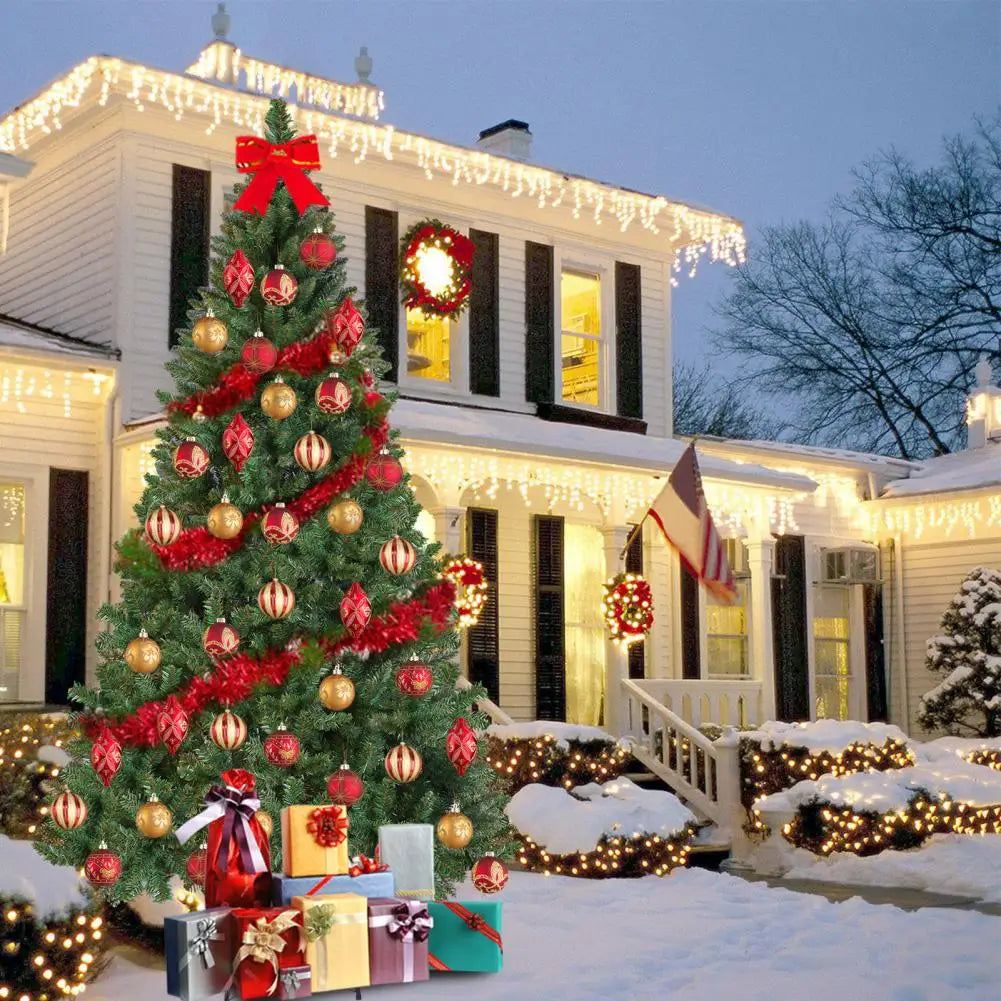 5FT Artificial Christmas Tree With Iron Base