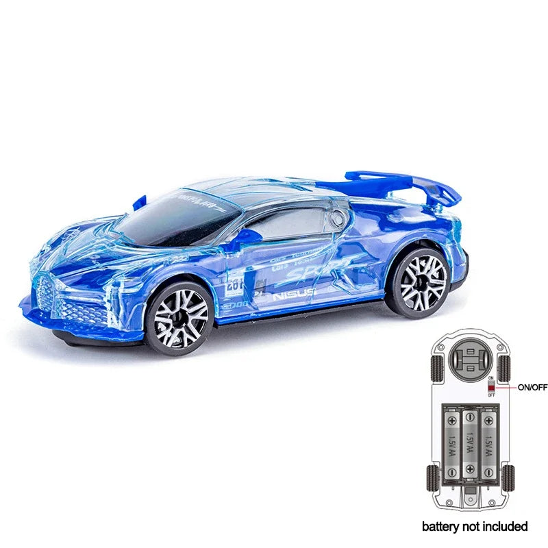 Children Toys Cars Cool Universal Wheel Toy Car with Sound Electric Inertial Toy Sports Car Glowing Toy Car Kids Boy Toys Gift