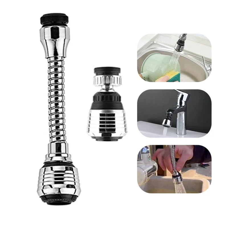 Filter Spray Dual-mode 360 ° Adjustment Kitchen Sink Faucet Extender