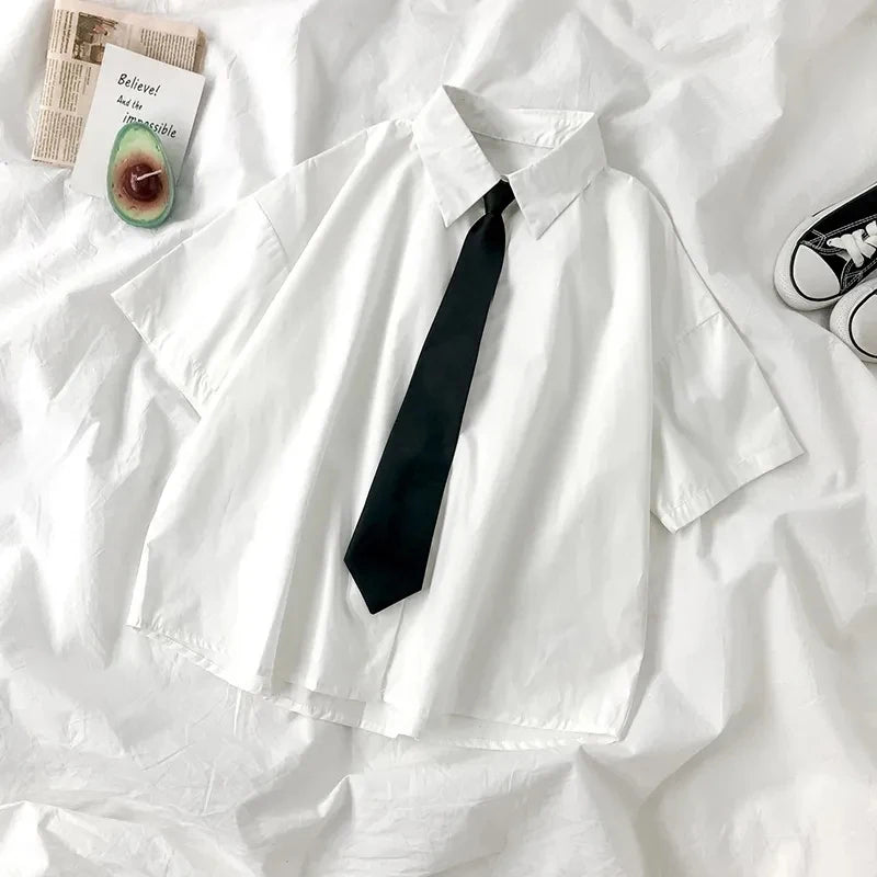 Japan Style White Shirts