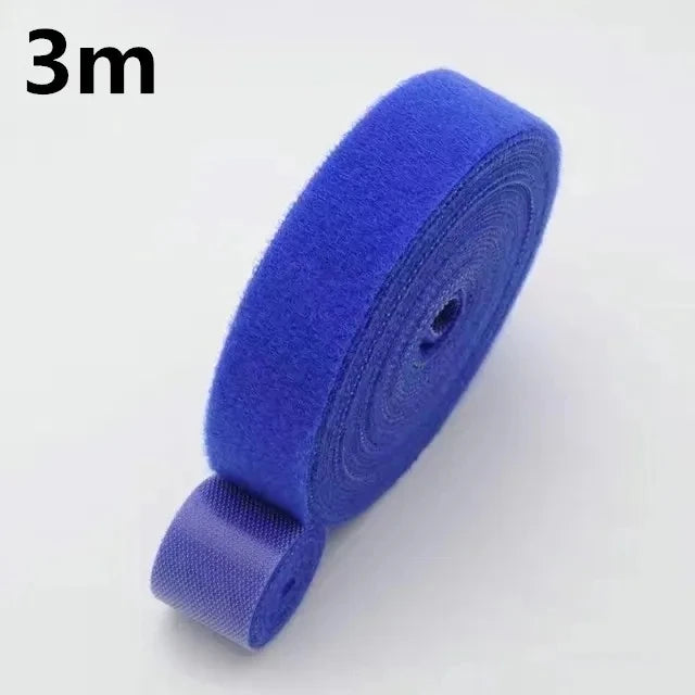 1/5M Cable Organizer Cable Management Wire Winder Tape