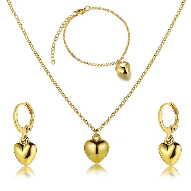 3Pc Pearl Jewelry Set