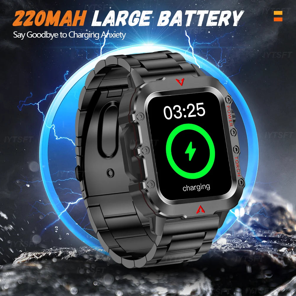 LAXASFIT LED Bluetooth Smartwatch