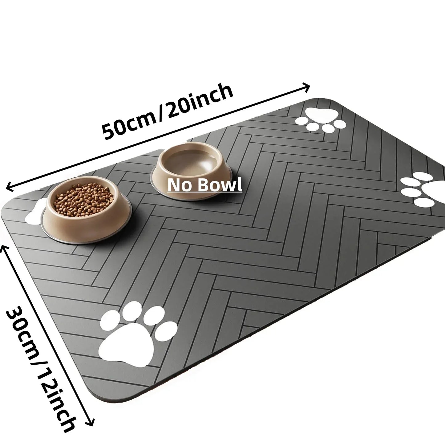 Pet Feeding Mat – Non-Spill, Non-Slip Waterproof Silicone Placemat for Cats & Dogs