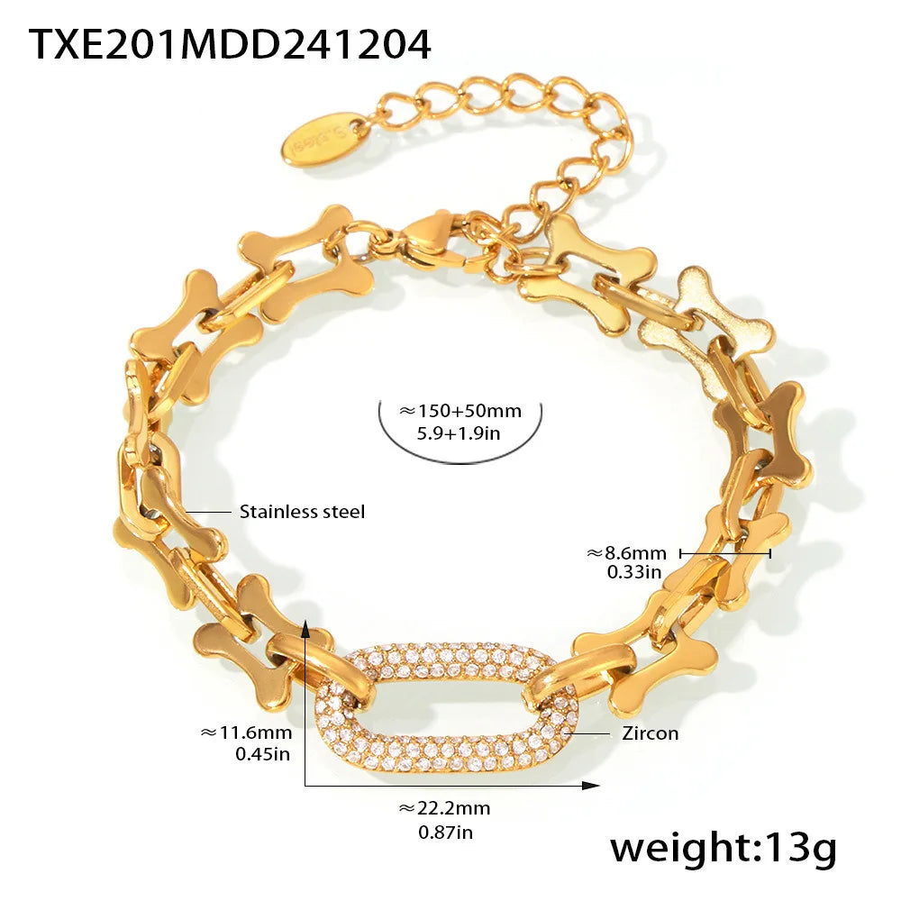 Gold Plated Oval Zircon Pendant