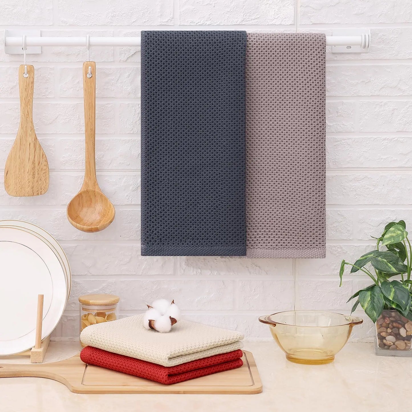 Olanly 100% Cotton Towels
