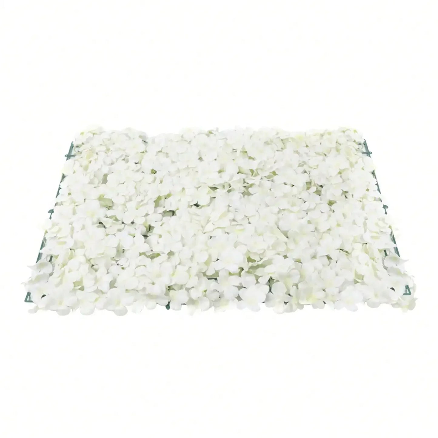 10Pcs 16"X 24" Artificial Flower Wall Panels Flower for Outdoor Garden Backyard Fence Fence Privacy Screen and Indoor Wall Decor