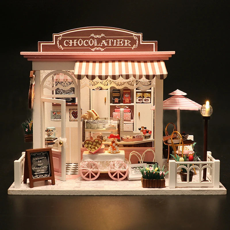 Mini DIY Flower Doll House Kit