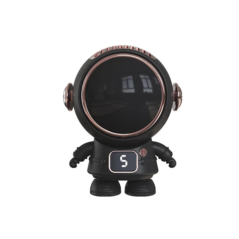 USB Portable Astronaut Hanging Mini Bladeless Cooling Fans Neck Fan