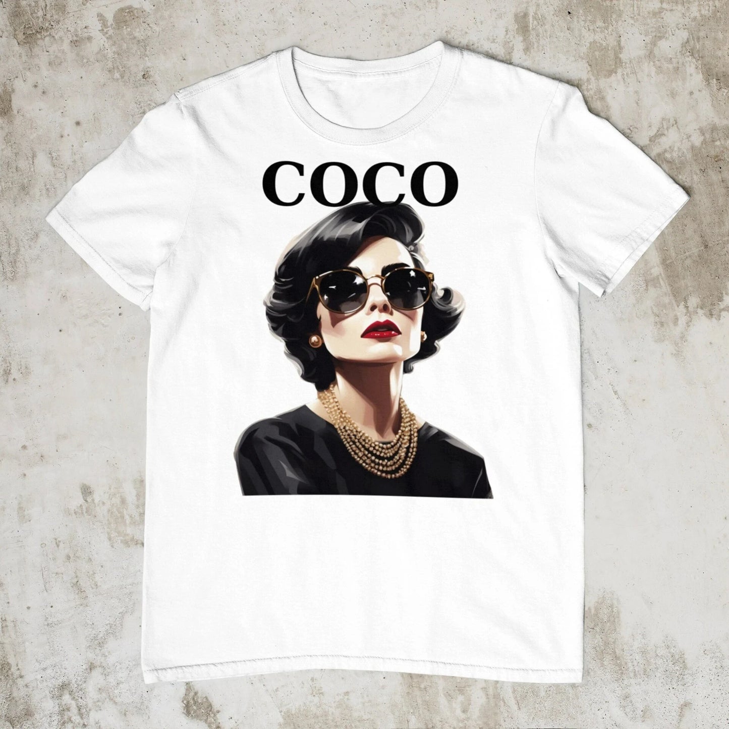 Coco Shirt Fashion Tshirt Fashion Lover Luxury Shirt Fashion Gift Designer Shirt Trendy Graphic T-Shirt Coco Fashionista