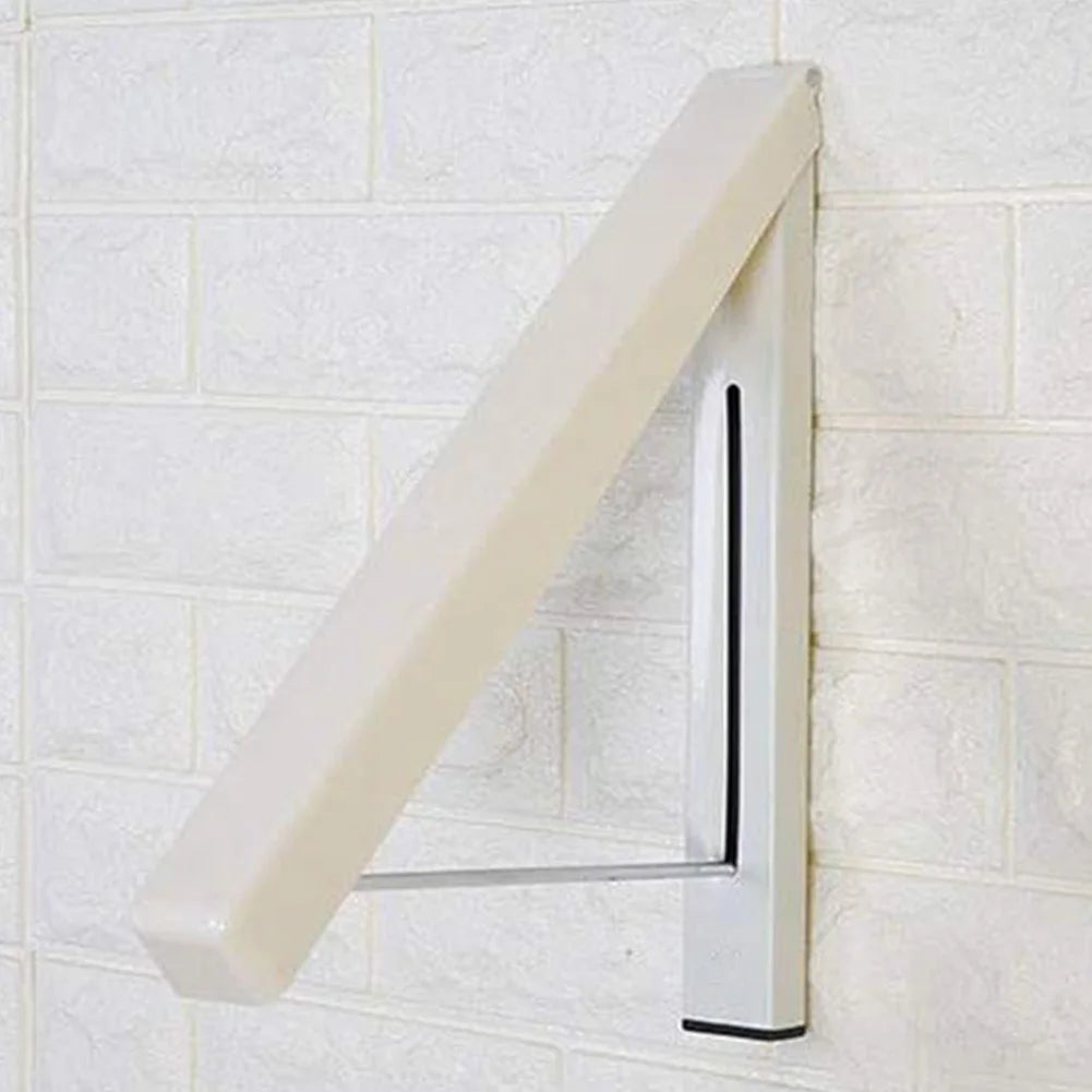 Folding Clothes Hanger Wall Mounted Clothes Hanger High Load Capacity Clothes Storage Hanging Rack Metal for Indoor Outdoor Use