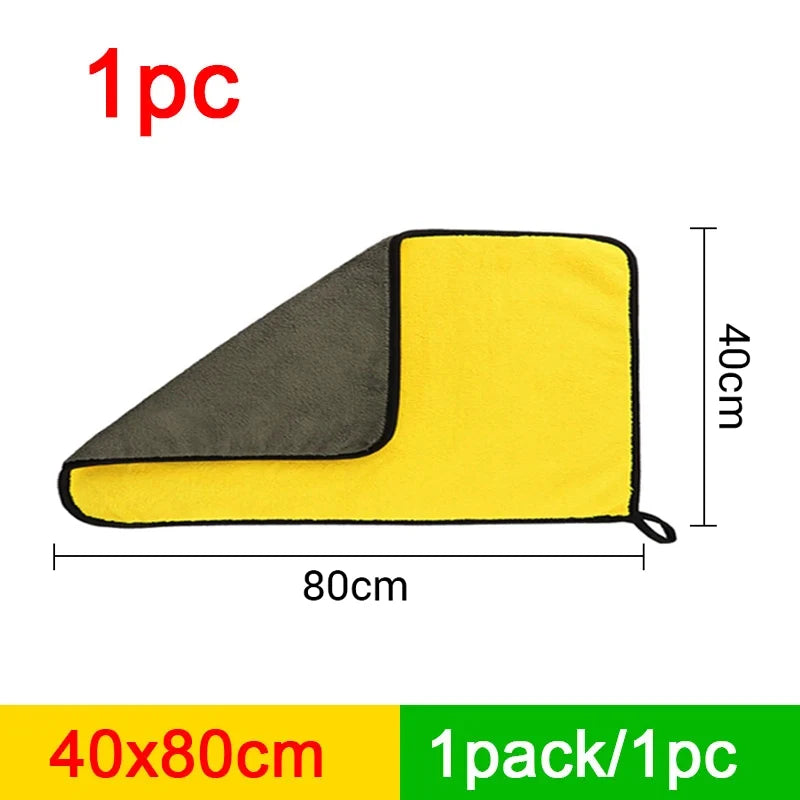 Soft Microfiber Car Cleaning Towel Cloth