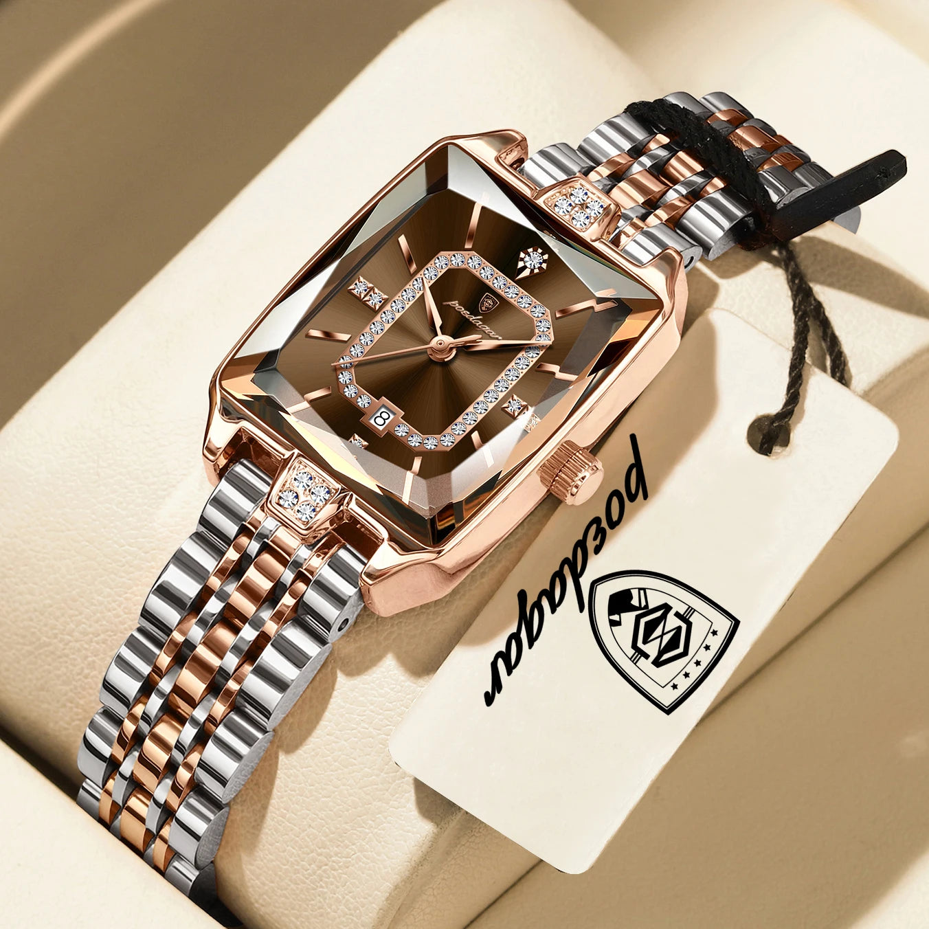 POEDAGAR Elegant Exquisite Woman Watch Waterproof Stainless Steel Date Original Fashion Ladies Wristwatch Women's Quartz Watches