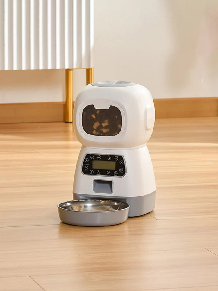 Intelligent Automatic Pet Feeder – Precise Cat & Dog Feeding Device