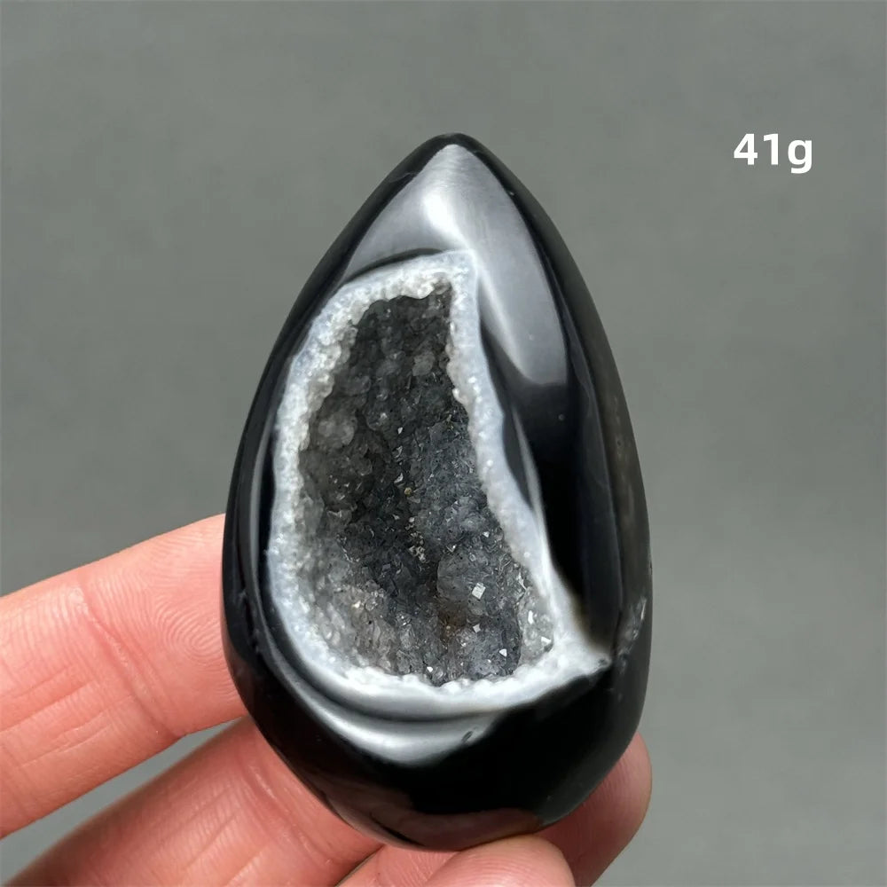 Healing Energy Natural Black Gemstone