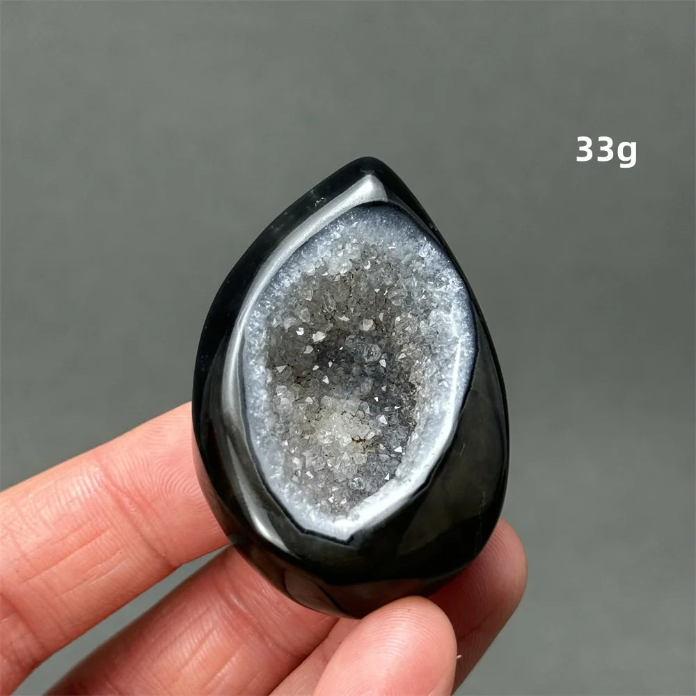 Healing Energy Natural Black Gemstone