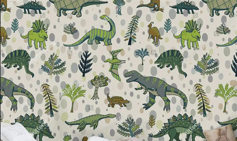 Little Dinosaur Cartoon Wallpaper