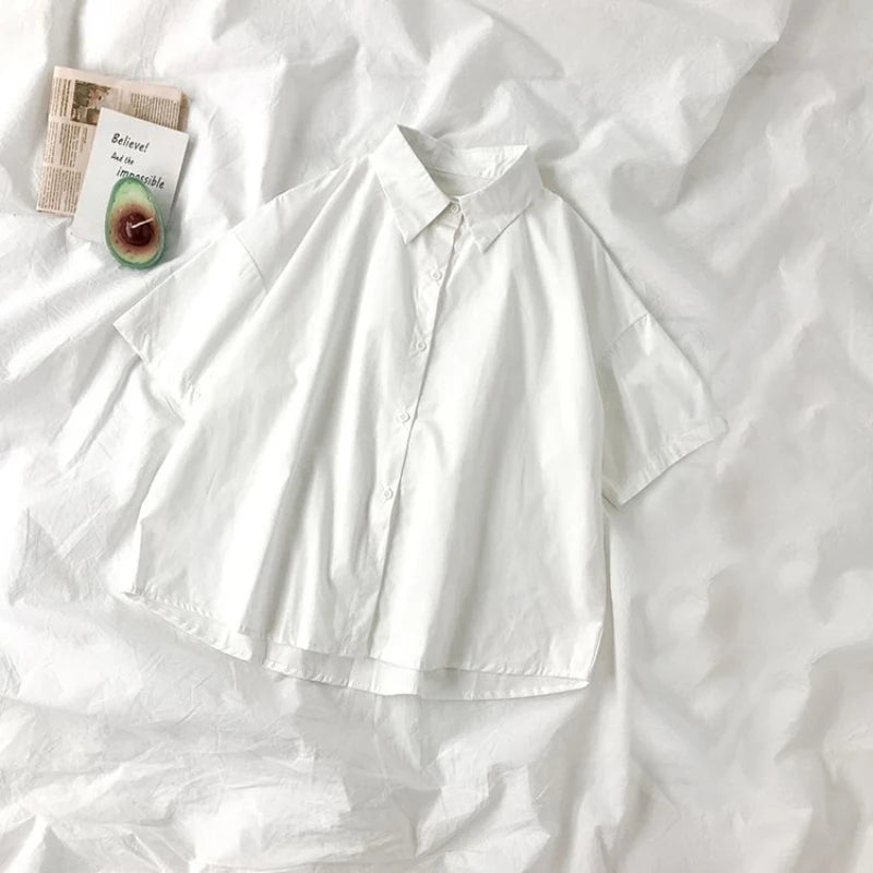 Japan Style White Shirts