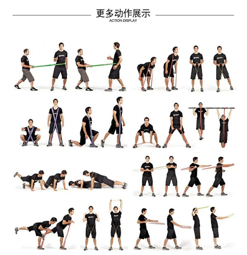 Tough Latex Resistance Elastic Band