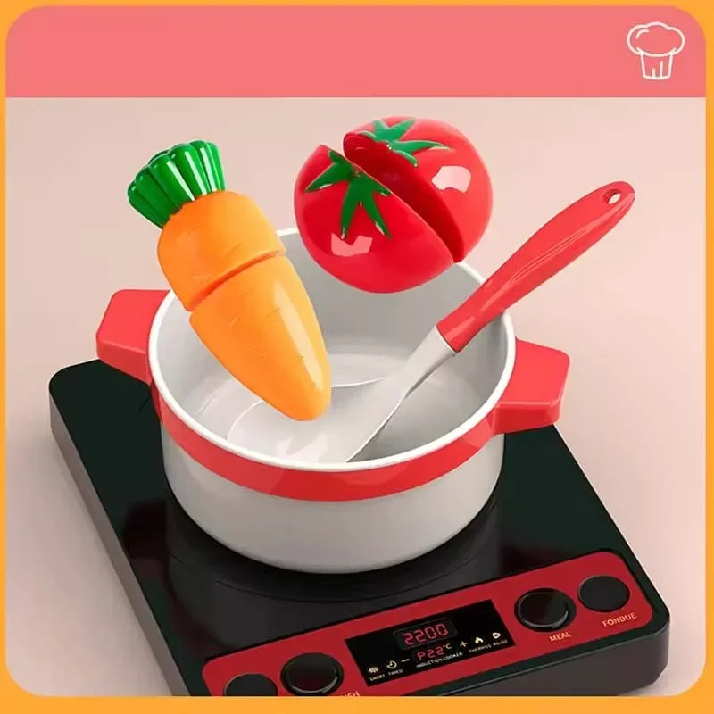 Kitchen Toys Cutting Fruit And Vegetable Food Kits