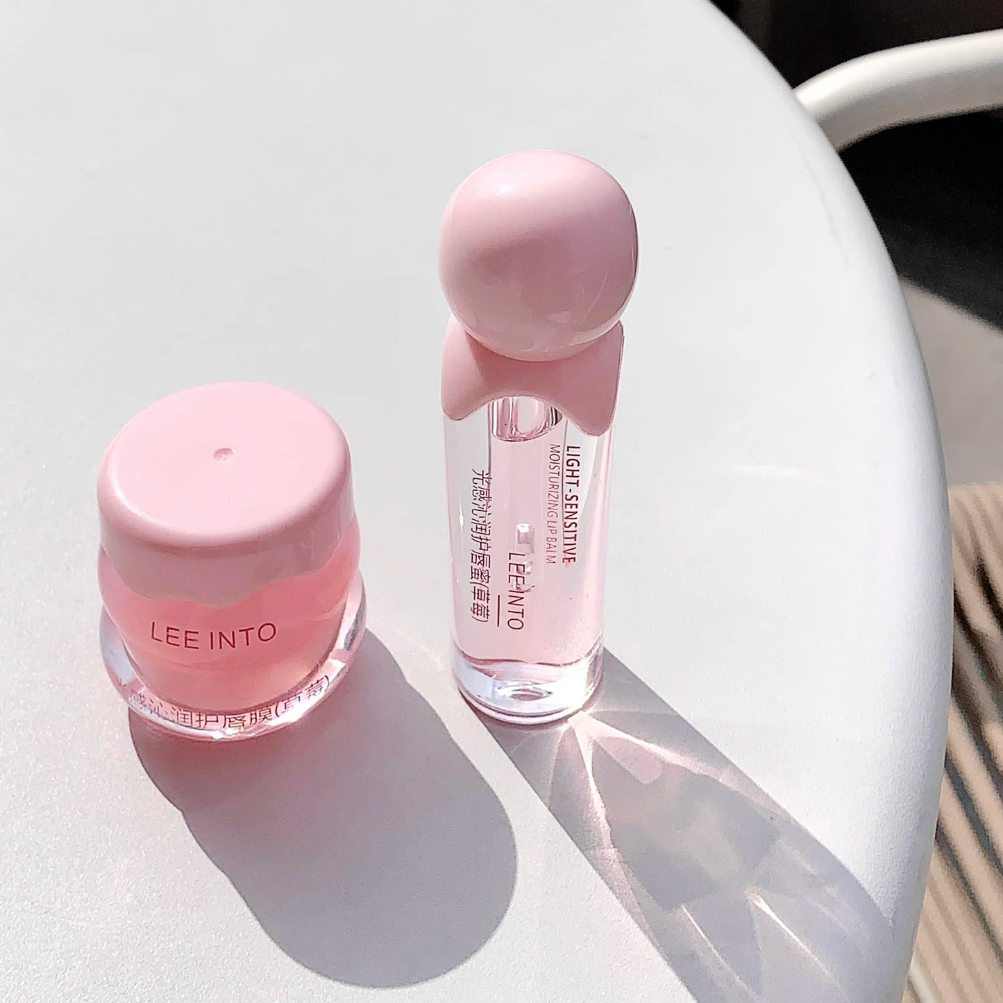 Strawberry Lip Balm Set