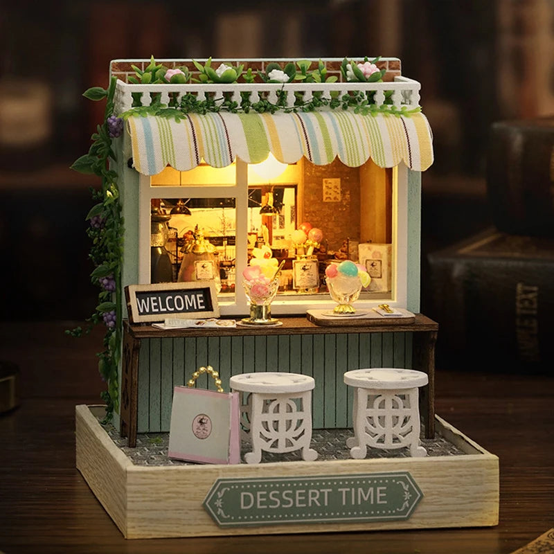 Mini DIY Flower Doll House Kit