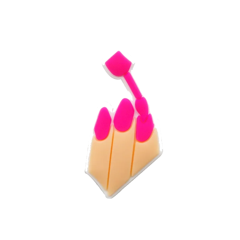 PCS PVC Makeup-Themed Shoe Charm – Lips & Perfume Design for Sandals, Clogs, and Accessories, Gift for Women & Girls