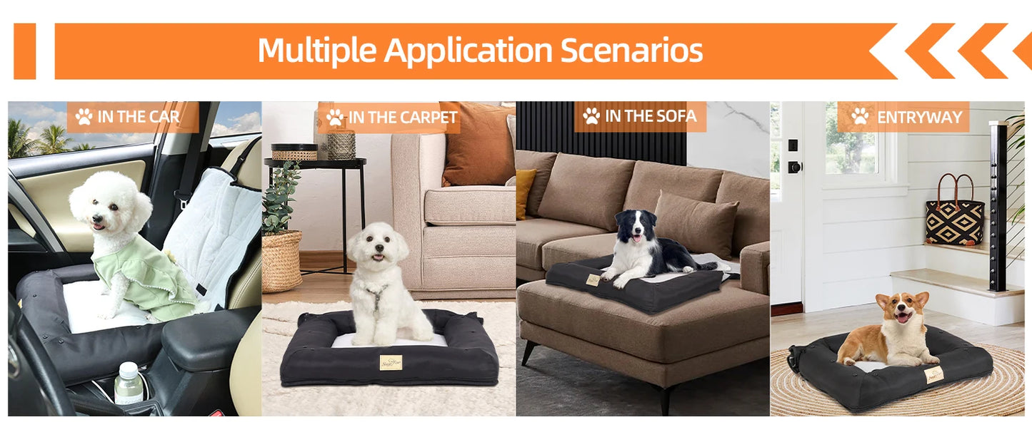 Portable Dog Car Seat Bed Pet
