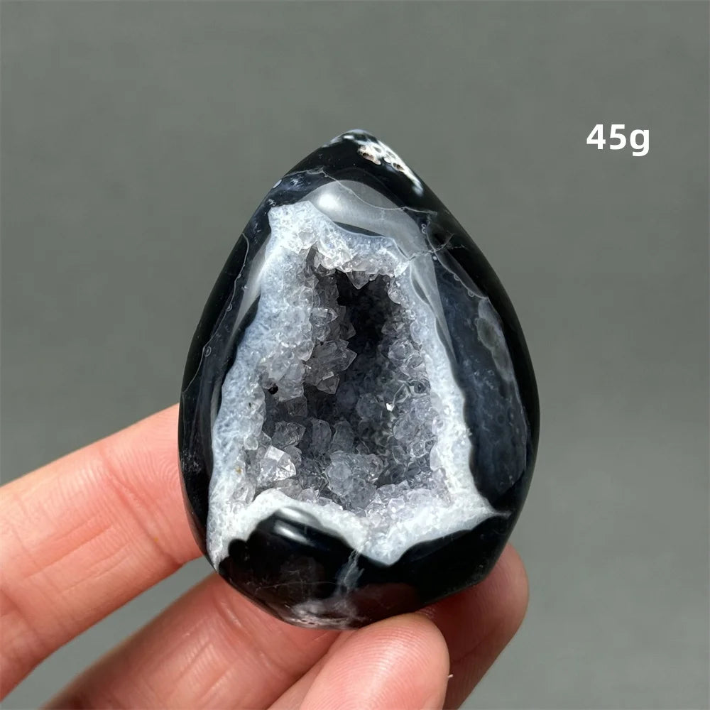 Healing Energy Natural Black Gemstone