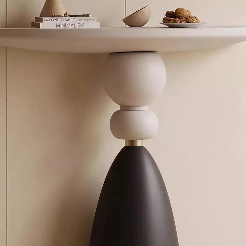 Luxury Feel Corner Table Simple Living Room Hallway Entrance Console Tables Modern Style Consolle ingresso Home Furniture