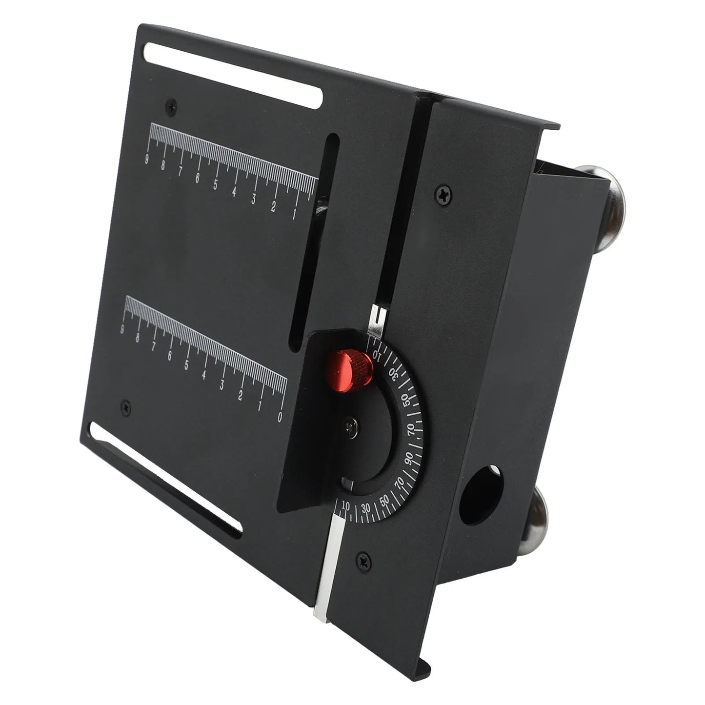 Table Saw 7 Speeds 100W Multifunctional Dust Collection Box Desktop Electric Saw Cutter for Wood PCB Acrylic Plastic