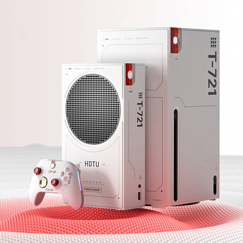 PU Protective Shell Dustproof Console Full Body Skin Magnetic Closure Protective Skin Cover for Xbox Series S X Game Console