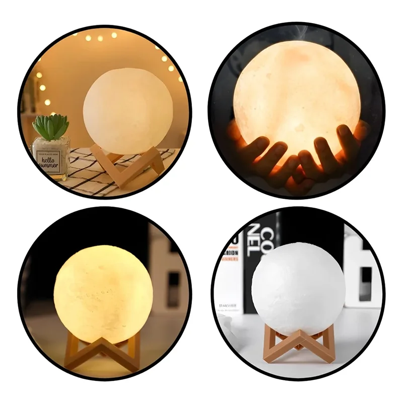 LED Galaxy Moon Light