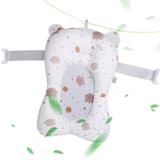 Cartoon Safety Bear Rabbit Security Baby Bath Cushion Infant Bathtub Pad Newborn Bath Seat Shower Support Mat