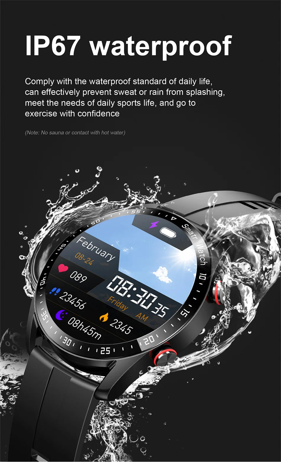 GT Series Smart Watch For Android IOS
