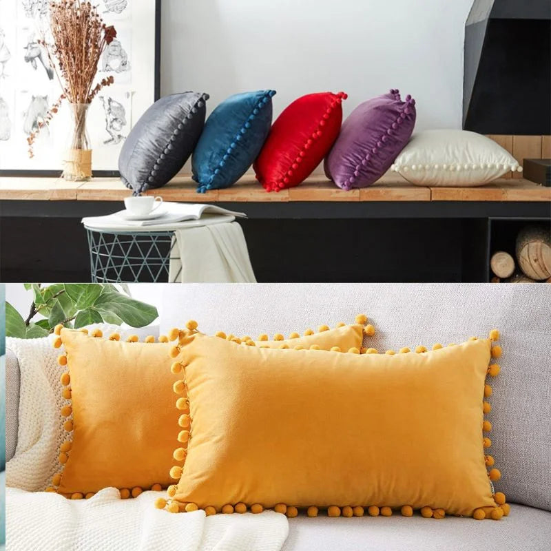 Soft Velvet Cushion Cover