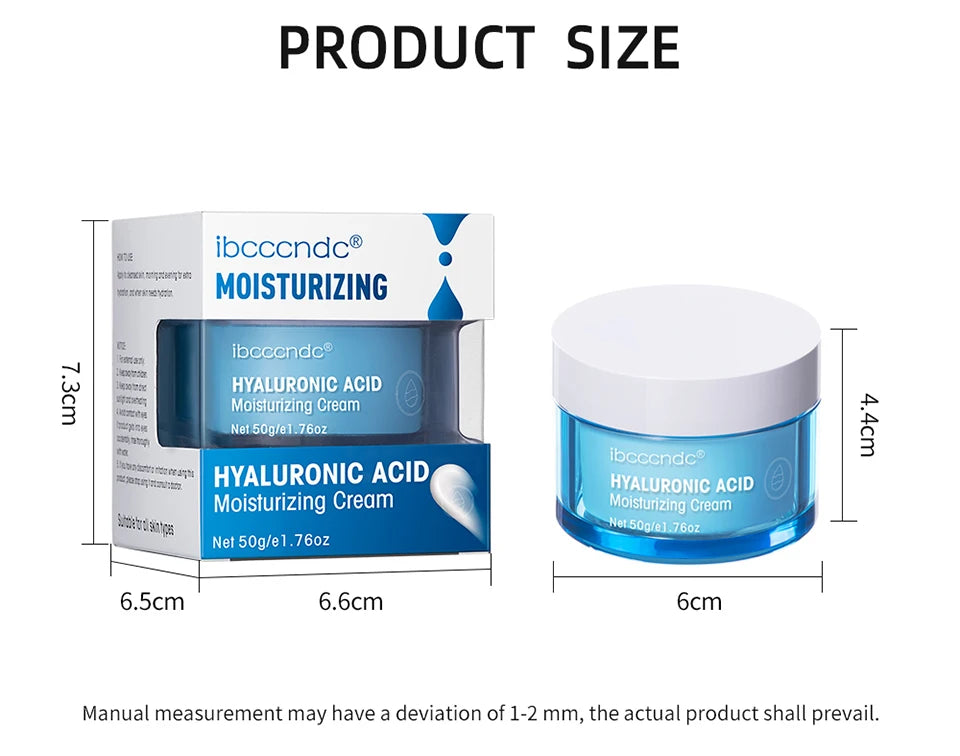 Hyaluronic Acid Gel Cream Hydrating Face Moisturiser