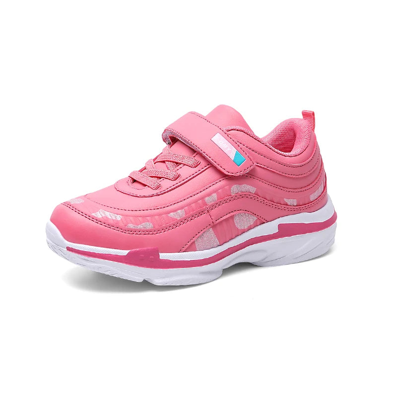 Girls’ Athletic Waterproof Shoes – Casual Sport Trainers for Outdoor Fun