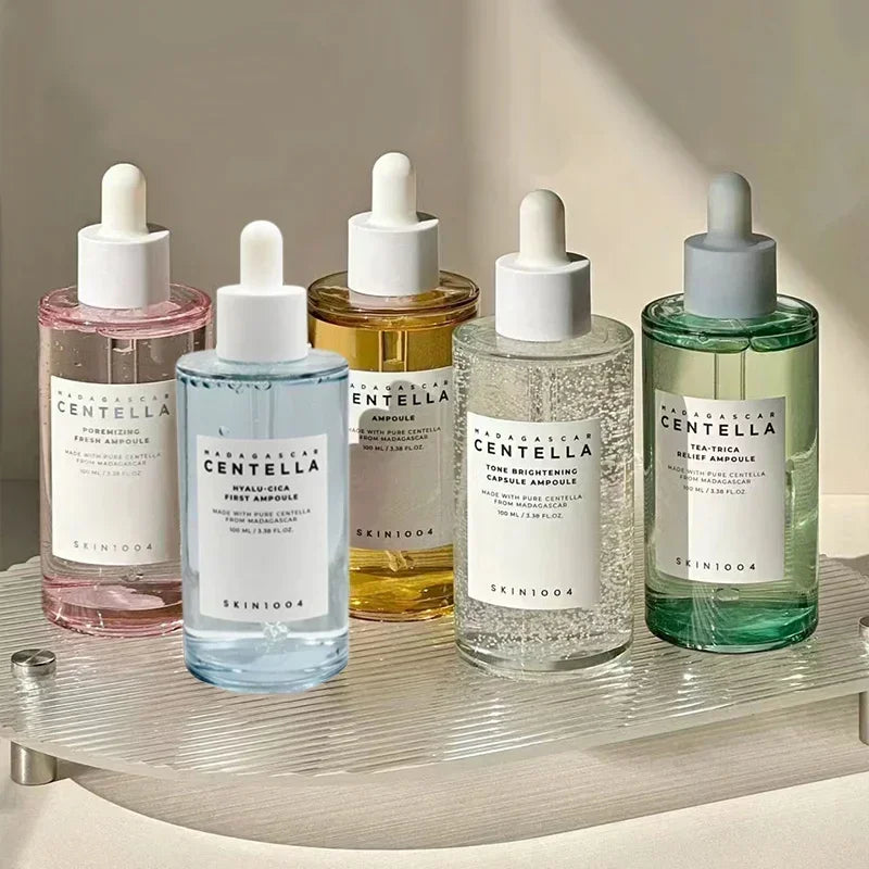 100ml Centella Asiatica Essence Calming Moisturising Brightening Face Serum Brightening Skin Care Set