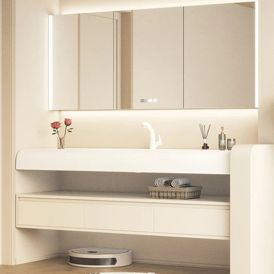 Modern Makeup Bathroom Cabinet Aesthetic Compact Organiser Minimalist Bathroom Cabinet Sink Princess Vestidores Salon Furniture