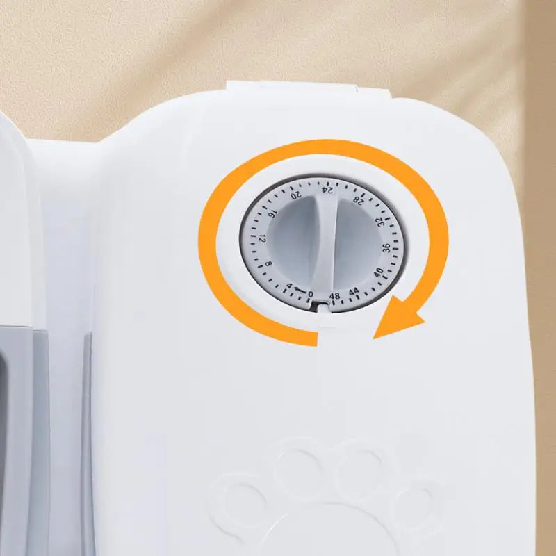Smart Pet Food Feeder – Automatic Timer-Controlled Dry Food Dispenser for Cats & Dogs