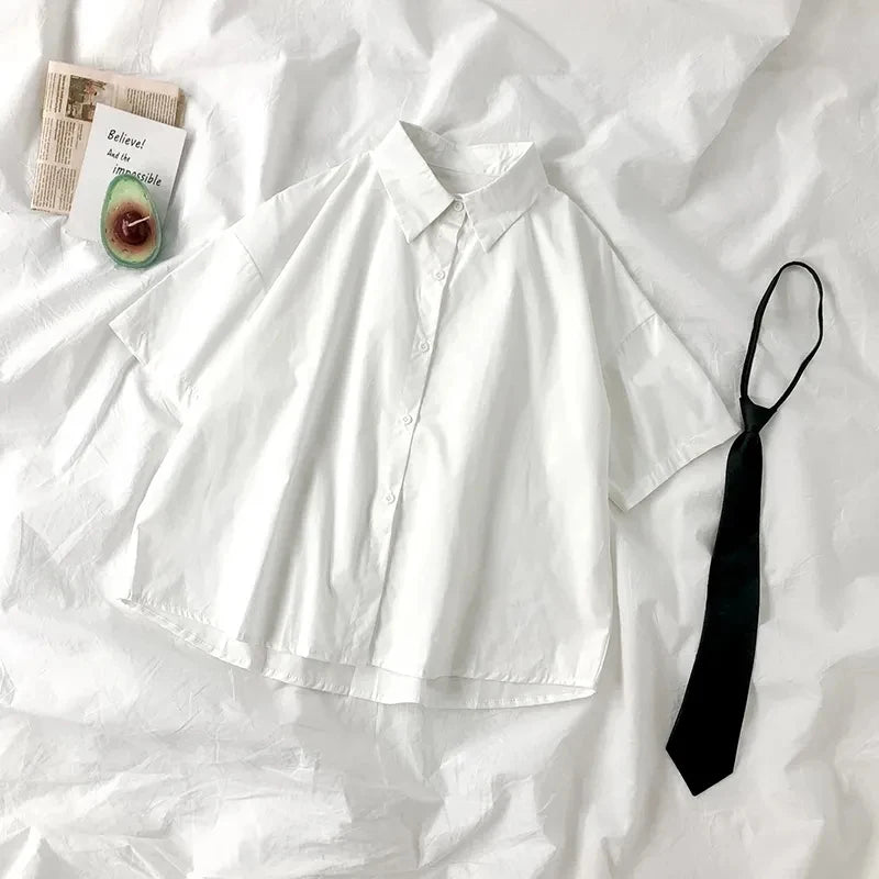 Japan Style White Shirts